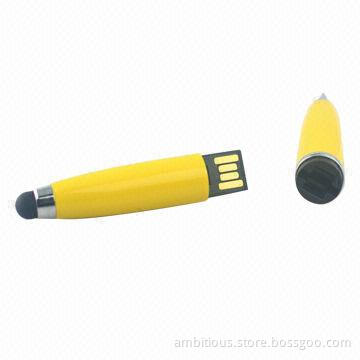 New arrival USB touch pen drive, RoHS Directive-compliant